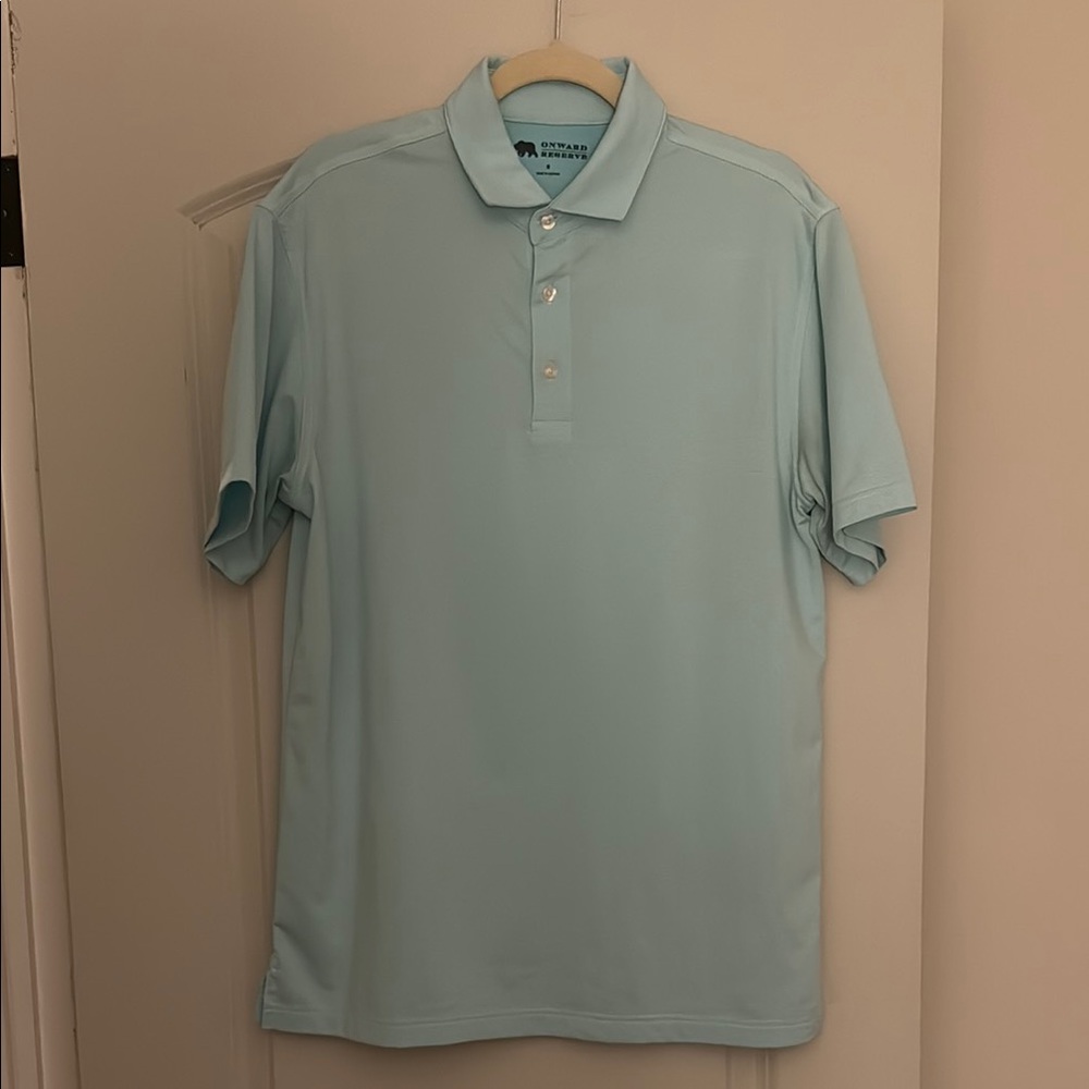 Onward Reserve Men's Sky Blue Performance Polo Shirt